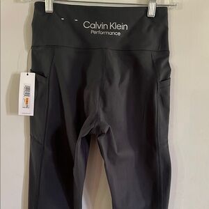 Calvin Klein Performance Charcoal Leggings